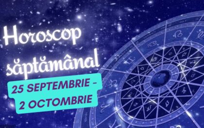 Horoscop saptamanal 26 septembrie - 2 octombrie 2022
